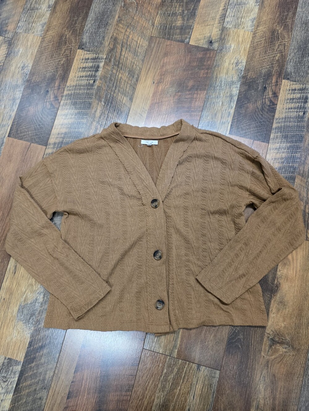 Maurices Brown Sweater Cardigan